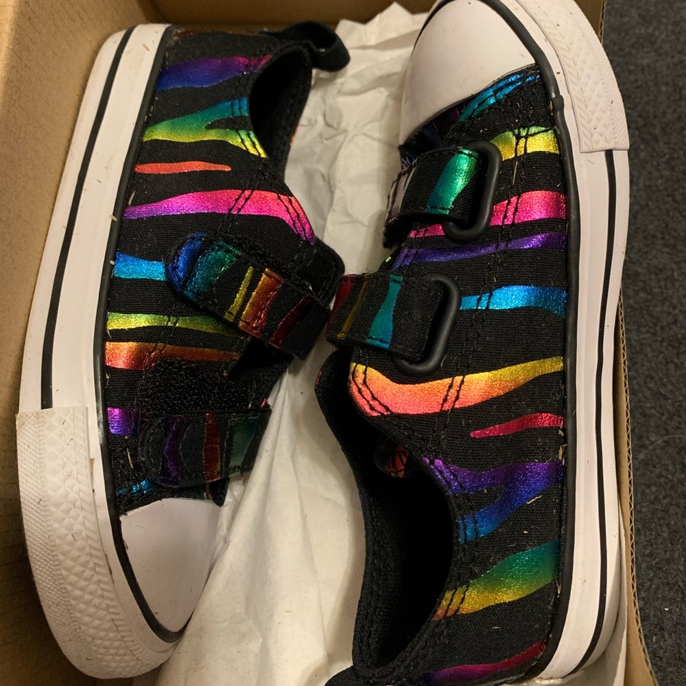 Zebra Print Converse